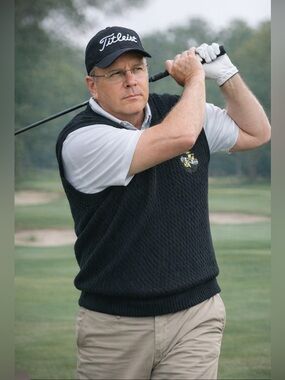 DU PONT COUNTRY CLUB CARNOUSTIE Golf  Wear, Men Vest Pullover